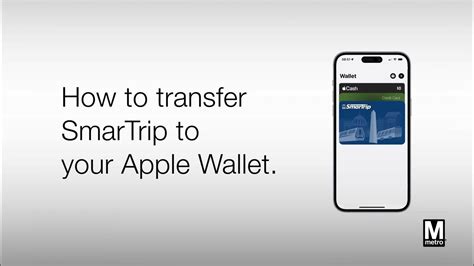 remove pending smart trip card|SmarTrip in Apple Wallet FAQs .